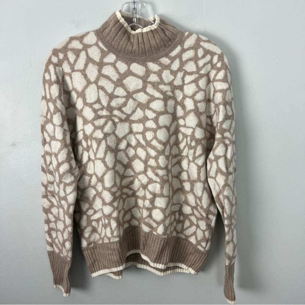 Vineyard Vines Double Knit Merino Wool Cashmere Blend Turtleneck Sweater